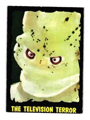 1964 Topps Bubbles Outer Limits  - Television Terror (#1)  VG-Excellent Shape