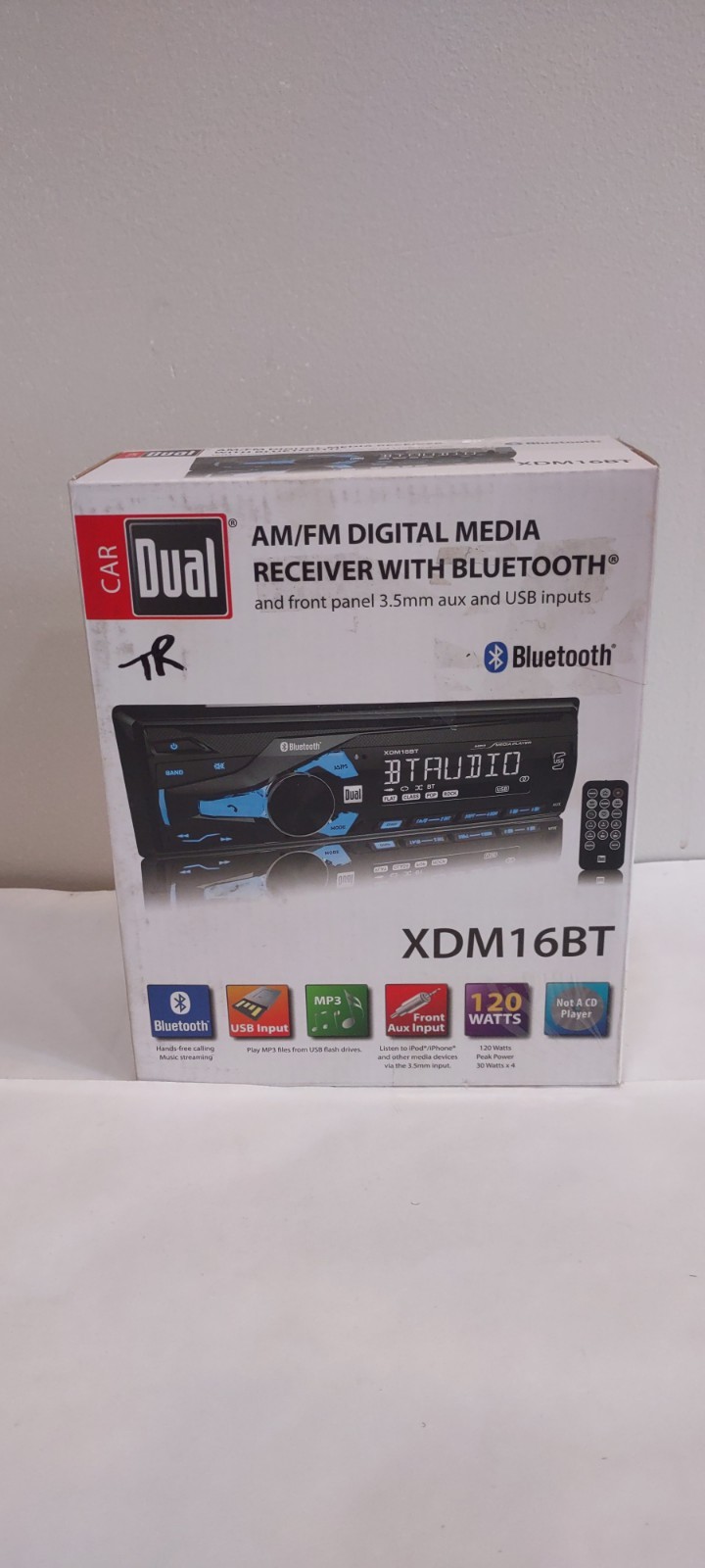 Dual Am/fm Digital Media With Bluetooth Xdm16bt Tested Read Descrip