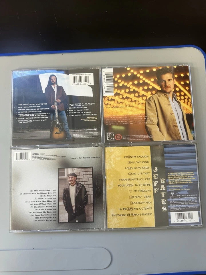 Лот из 4 компакт-дисков кантри Трэвис Тритт, Марк Макгуинн, Джефф Бейтс и Джей Майкл Хартер - Изображение 2 из 4