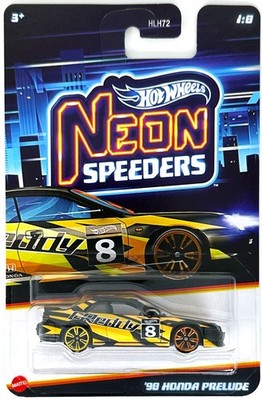 Hot Wheels 2025 Neon Speeders Set of 8 | eBay