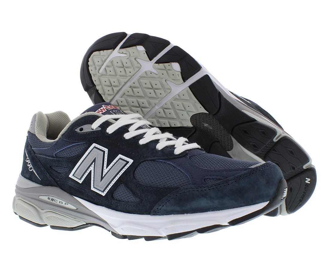 New Balance 990v3 Made In USA Grey Navy for Sale | Authenticity