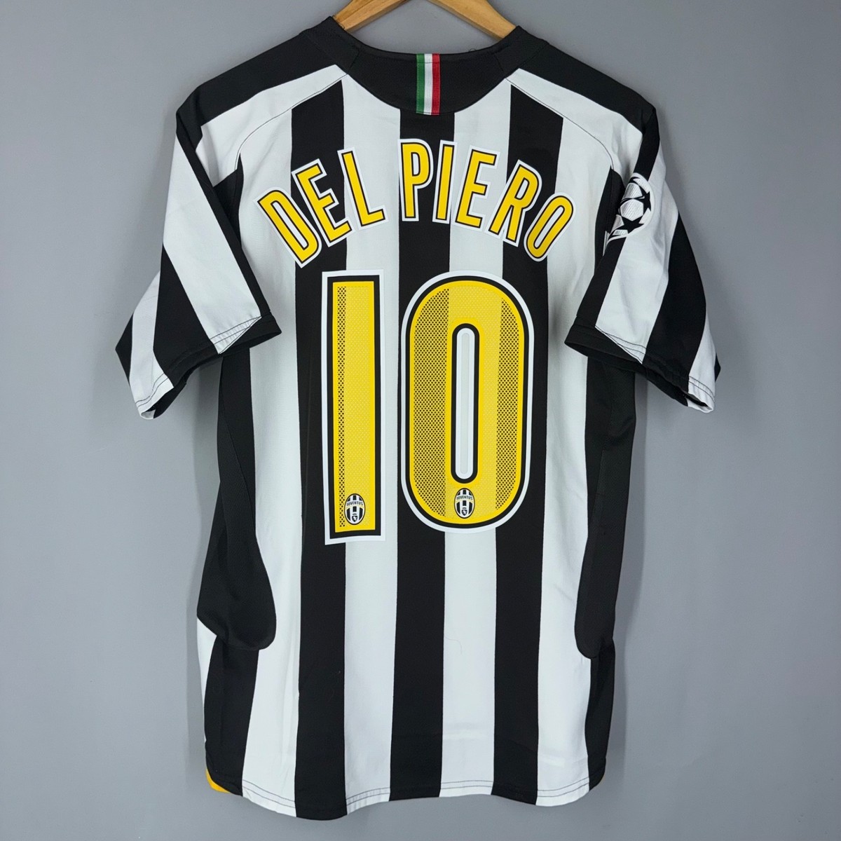 JUVENTUS 2005 2006 HOME FOOTBALL SHIRT SOCCER JERSEY NIKE #10 DEL