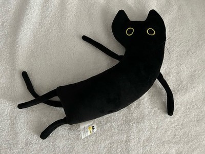 Nigel The Black Cat Is Back Plushie In Birthday Suit With Whiskers Leeza Works