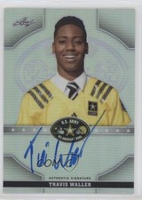 2015 Leaf US Army All-American Bowl Metal Tour Travis Johnson Waller Auto 1i9