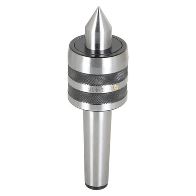 Live Bearing Tailstock Center, MT4 60 Degree Medium Duty Live Center, Morse Tape