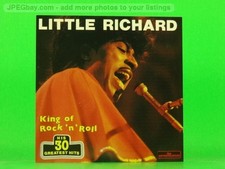LITTLE RICHARD KING OF ROCK N ROLL (614) 20+ Track CD Album Picture Sleeve THE E