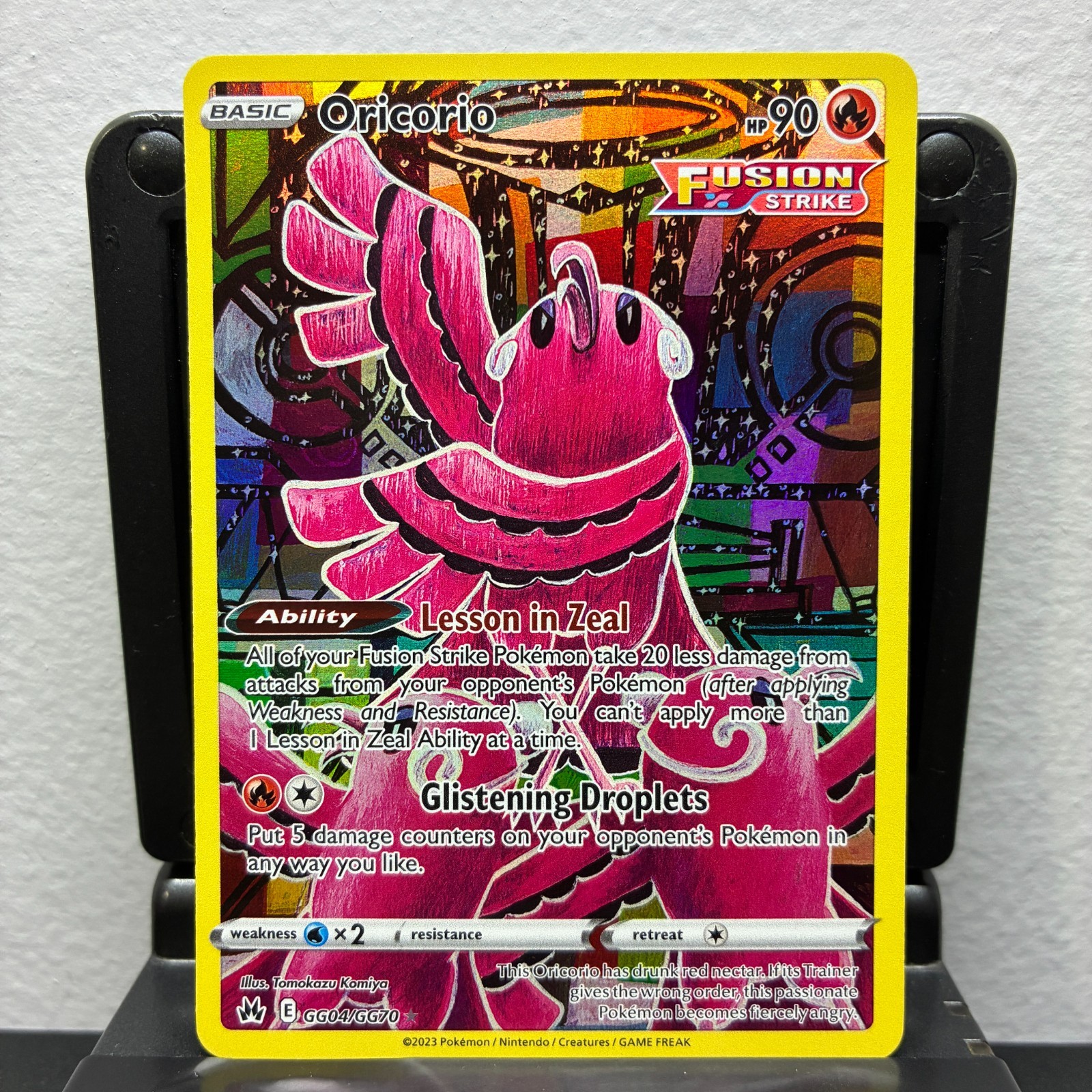 Oricorio GG04/GG70 -Crown Zenith: Galarian Gallery - Holo Rare NM