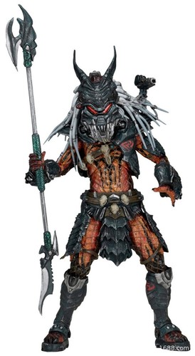 NECA Predator Kenner Deluxe Clan Leader Action Figure PVC Model Collection - Picture 5 of 6