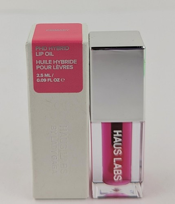 #ad #ad Haus Labs By Lady Gaga PhD Hybrid Lip Oil In Primary Sheer Cherry 2.5ml Mini $16.95