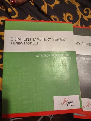 ATI Content Mastery Series Review Modules Set Of 8 Study Test RN Nursing School