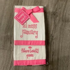 Burp Cloth 2 Lil Miss January