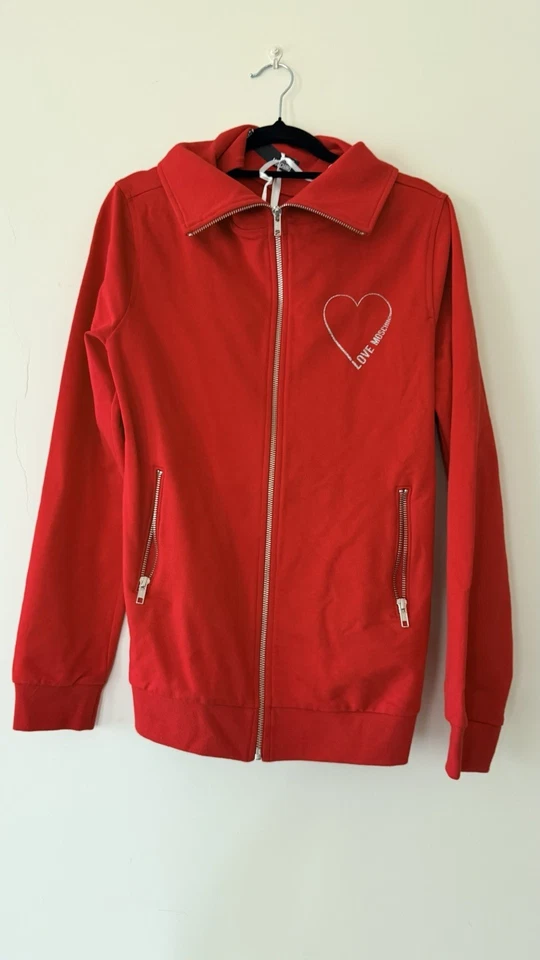 Love Moschino Red Jacket Size 10 - image 2 of 4