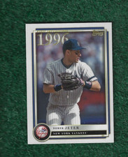 DEREK JETER MLB HOF - 2022 TOPPS x AARON JUDGE BASE CARD # 34 - NEW YORK YANKEES
