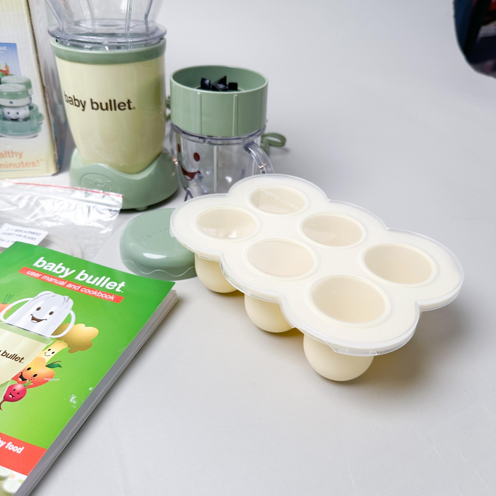 Magic Bullet Baby Bullet Baby Food Maker Set Blender Processor BPA Free ...