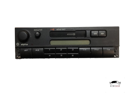 Autoradio Radio Kassette alpha VW Bora 1J Polo 6X0035153 Orig. CC EU