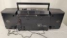 JVC Boombox PC-V88 Hyper Bass Equalizer AM/FM,Dual Cassettes,CD Input W/Box.     — photo 6