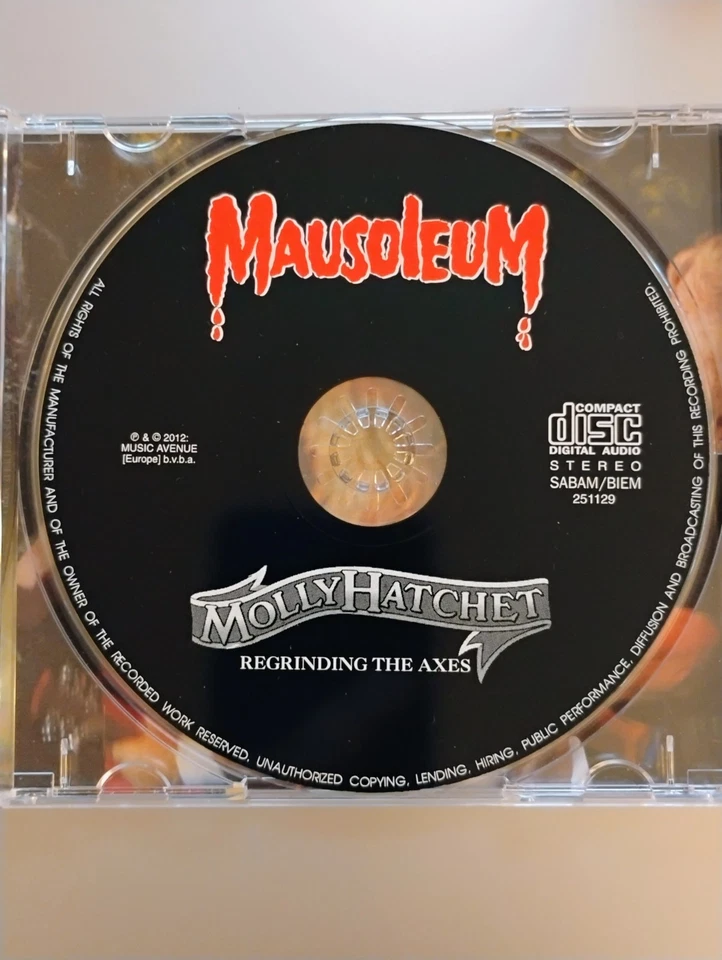 Molly Hatchet - Regrinding The Axes (CD/2012/European Import/Rare/VG Pre-owned) - Imagem 2 de 3