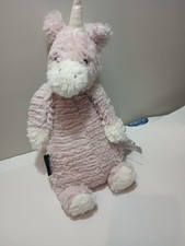 FAO Schwartz Toasties Unicorn Plush Microwave Warm Heat 13  H