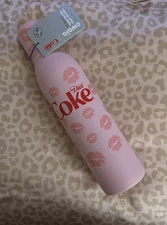 Owala Diet Coke 24oz Stainless FreeSip Twist Kisses Pink Limited Edition Bottle