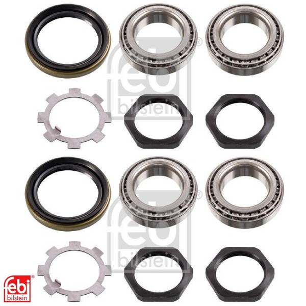 2X Radlagersatz Febi Bilstein 173675 2 Radlager Satz Links Rechts Vorne-image