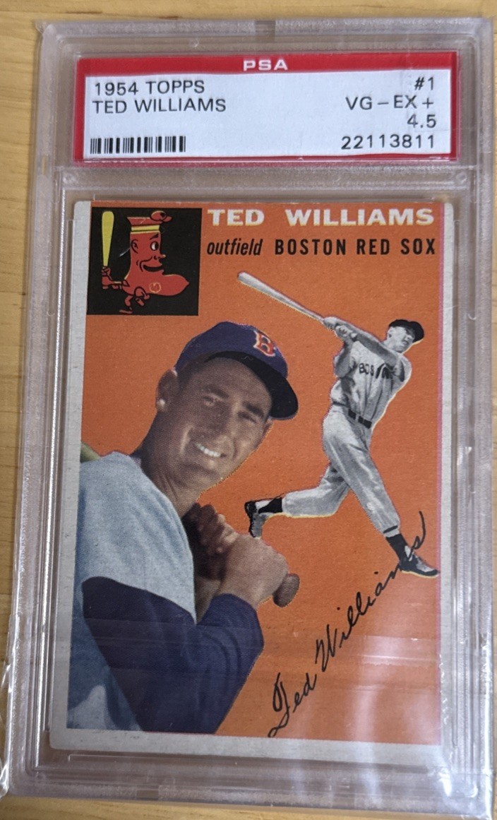 1954 Topps - Ted Williams #1 PSA 4.5