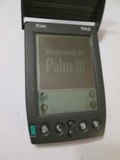Original 3Com Palm III PDA Organizer "Palm Pilot" Tested Working NO STYLUS