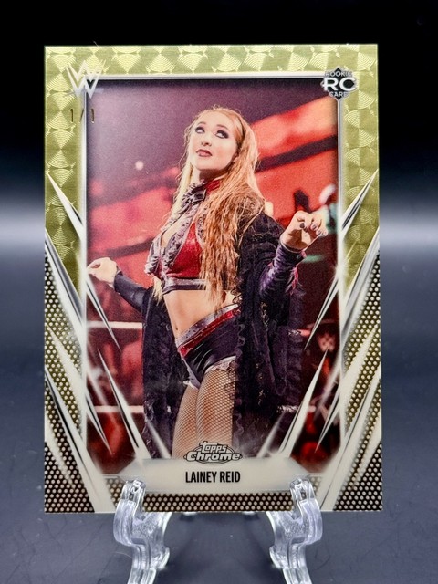 2026 Lainey Reid Topps Chrome WWE Superfractor #1/1 1 of 1 Rookie RC