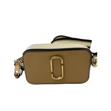 MARC JACOBS M0012007 Borsa a tracolla in pelle beige da donna borsa a...
