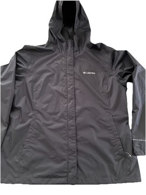 Columbia Omni-Tech Waterproof Women's Jacket, Black XL
