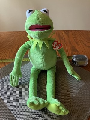 Ty Beanie Buddy Kermit The Frog 16  Plush Toy With Tags