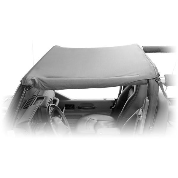 Bâche de cabine Pocket Brief Top Black Diamond pour Jeep Wrangler JK 2007 à 2009 noir