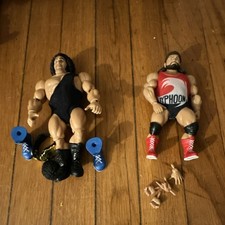 WWE Superstars Andre the Giant and Typhoon with parts 