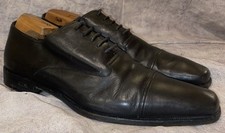 Tom Ford Era Gucci G Logo Accent Oxfords Derby Dress Shoes 10.5 9.5 UK Italy Vtg