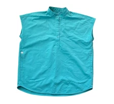 Figs Rafaela Women’s XXS Oversized Scrub Top Marine (Cactus Match) PO 1534