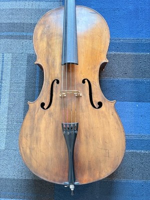Georges- Louis Dupuy, Luthier, à Paris, 4e, rue demours 1929 Old Franch 4/4Cello