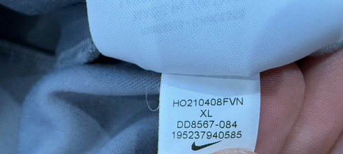 Nike Sportswear Boy's (Kids) Smoke Grey Tracksuit Set (DD8567-084) Size XL - Picture 5 of 6