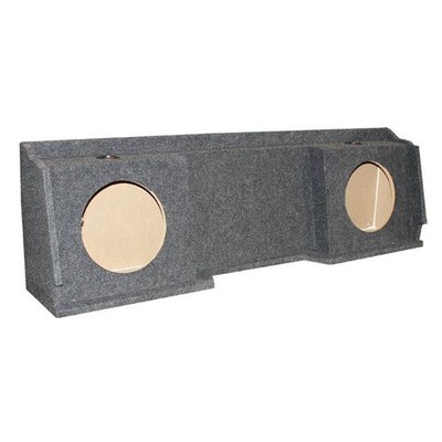 QPower Dual 12'' Sub Box for Chevy Silverado & GMC Sierra XCab Classic 1999-2006