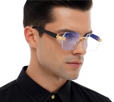 Men Eyeglasses UV400 Sun Protection Sunglasses Light Weight Comfortable Classic