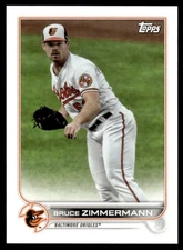 2022 Topps MINI Edition Bruce Zimmermann #157 PR ~ 455 Baltimore Orioles