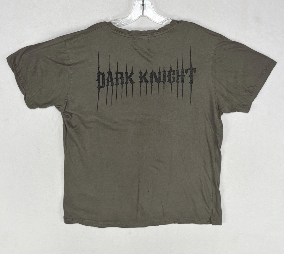 Camisa De Colección Y2K Caballero Oscuro Película Batman Logo Talla XL Salvamento Heath Ledger Foto 2 de 4