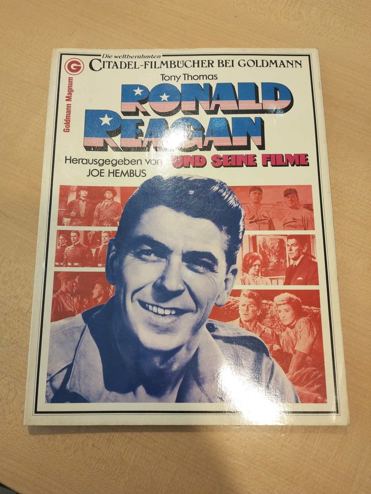 Citadel-Filmbuch Goldmann Tony Thomas - Ronald Reagan seine Filme - Joe Hembus