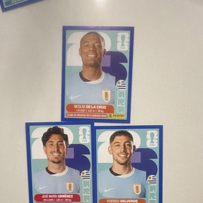 Panini FIFA 2023 Soccer Trading Cards Lot 3 De la Cruz Gimenez Valverde