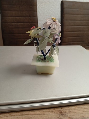 Jadebaum Jade Edelsteine Vintage Retro Rosenquarz Amethyst Jadebaum Jade Edelsteine Vintage Retro Rosenquarz Amethyst