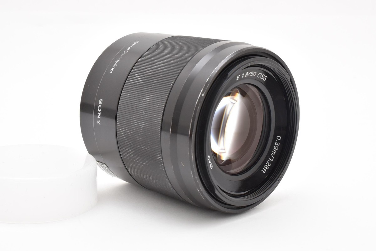 Sony - E 50mm F1.8 OSS Portrait Lens (SEL50F18/B) Black From Japan