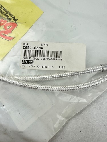 BARNETT Part# 106-30-40015-06 Platinum Series Idle Cable +6in. 0651-0304 - Picture 2 of 4