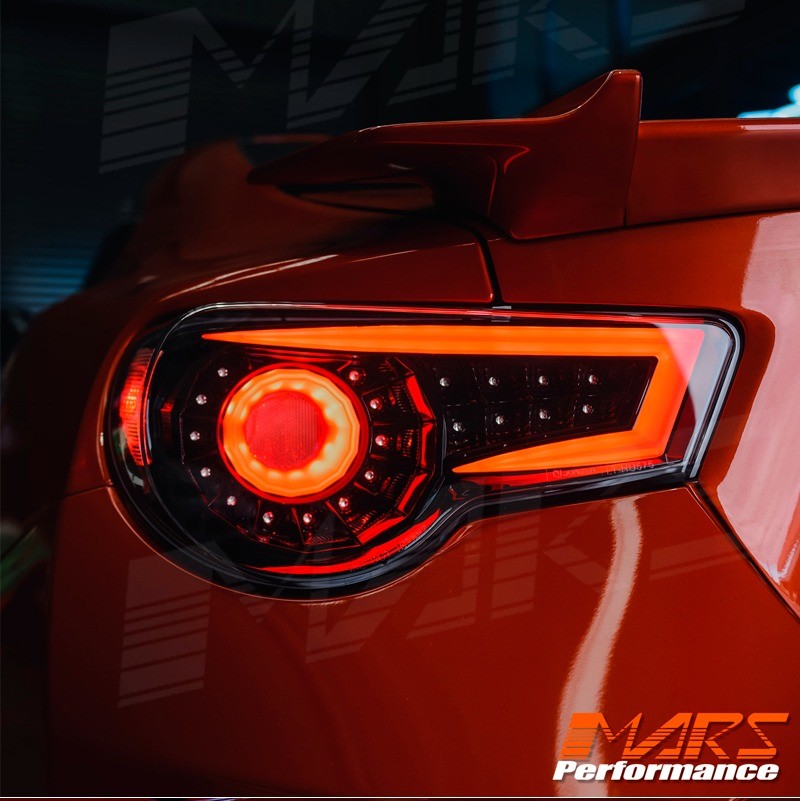Crystal-Eye JDM Black LED Tail lights for Toyota 86 ZN6 GT GTS