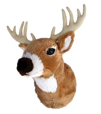 Adore 13 Boone The Whitetail Deer Plush Stuffed Animal Walltoy Wall Mount