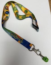 Tamagotchi Lanyard Multi Colored 2004-2006 Bandai Keychain Kuchipatchi Charm
