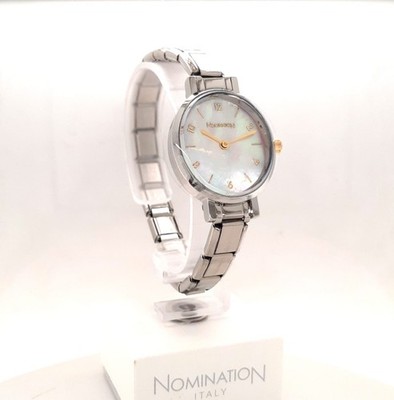 Nomination Watch Paris Mother Of Pearl Oval Dial Watch 076040/008