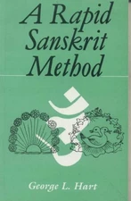 A RAPID SANSKRIT METHOD By George L. Hart *Excellent Condition*